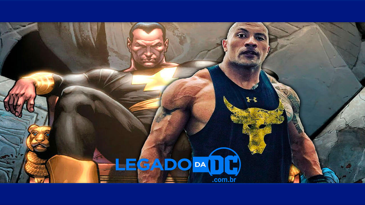 Dwayne Johnson revela Treino Exigente para Black Adam