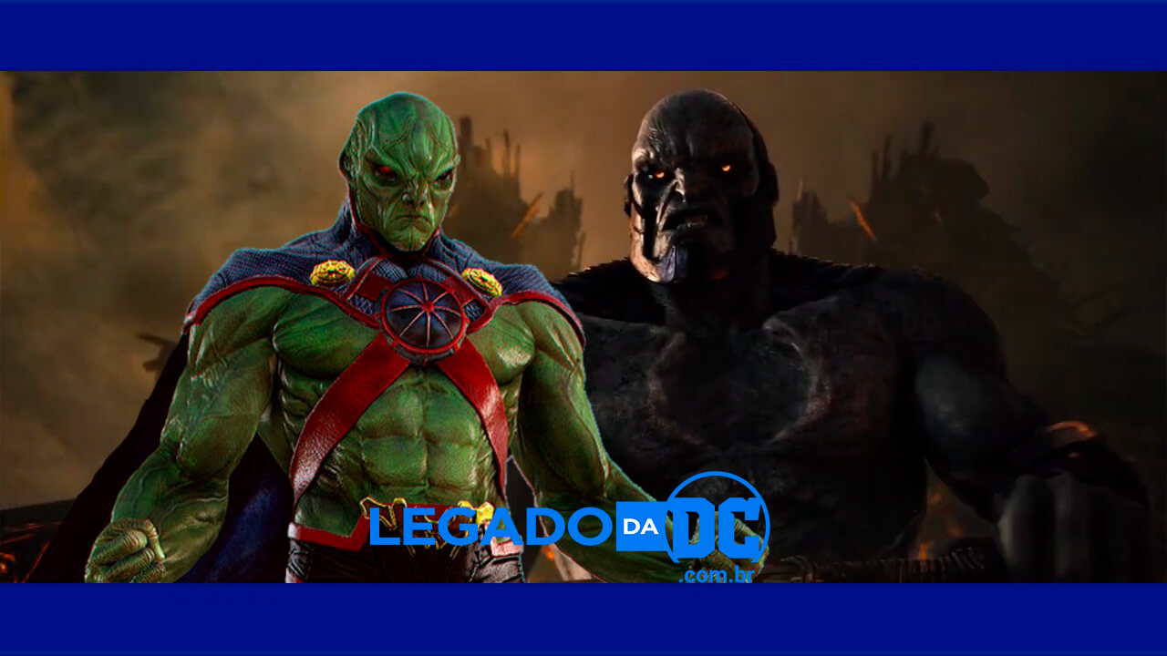Zack Snyder revela artes de Darkseid e Caçador de Marte em sua versão de Liga da Justiça!