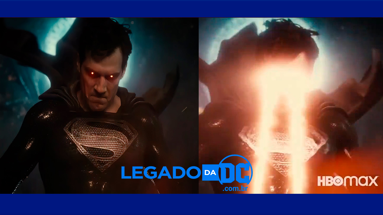 Snyder Cut | INCRÍVEL novo teaser mostra Superman com Black Suit!!!