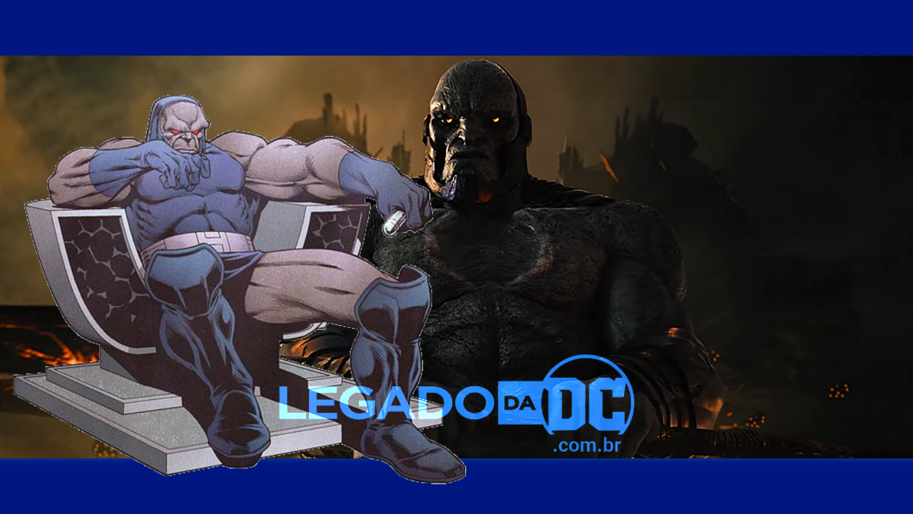 Darkseid surge de maneira imponente em nova imagem do Snyder Cut!
