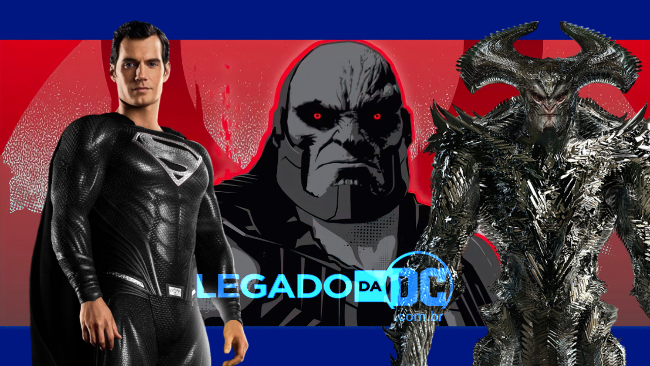 Darkseid, Black Suit e muito mais em novas artes do Snyder Cut!