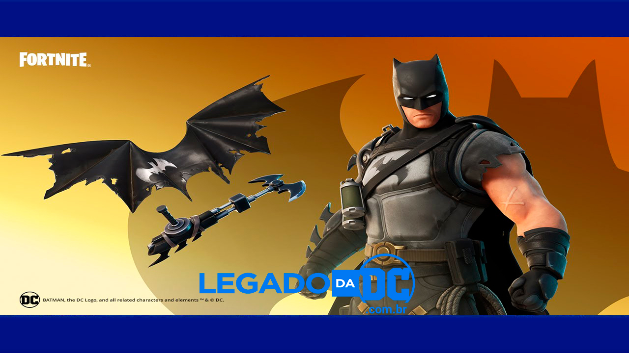 Batman chega ao Fortnite com novo traje; veja o teaser do herói no jogo