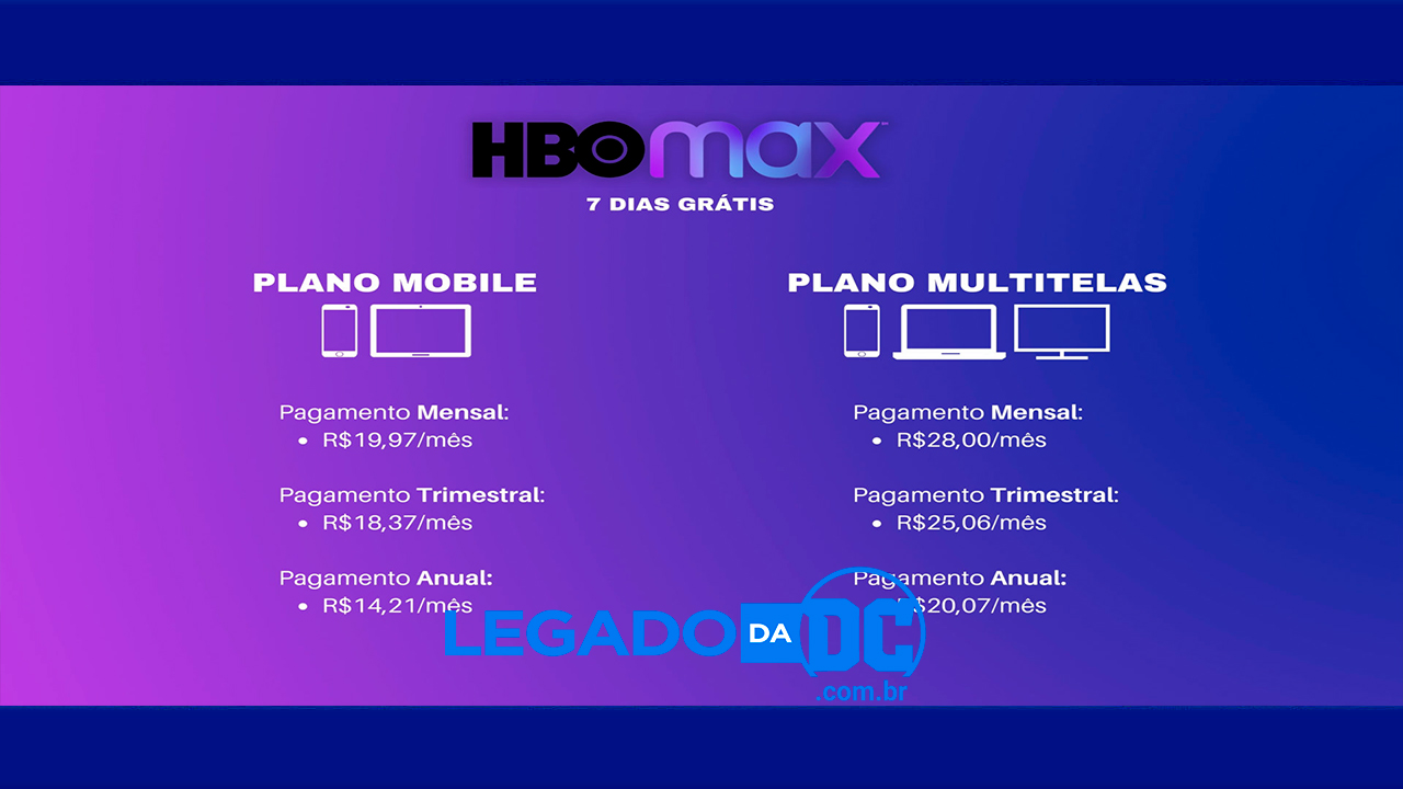 HBO + HBO MAX Por Mês No Plano R$ 15 - Promobit