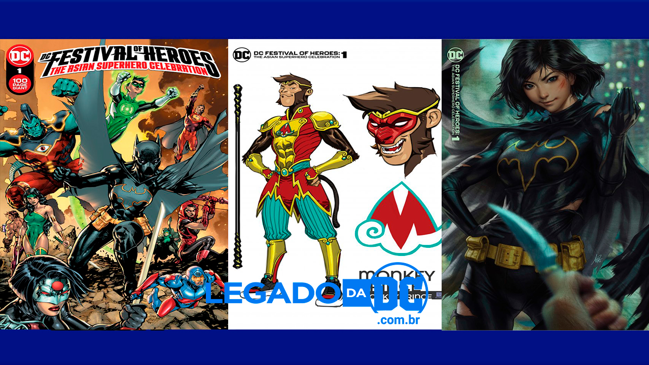  DC Comics lança antologia dos quadrinhos com personagens asiáticos