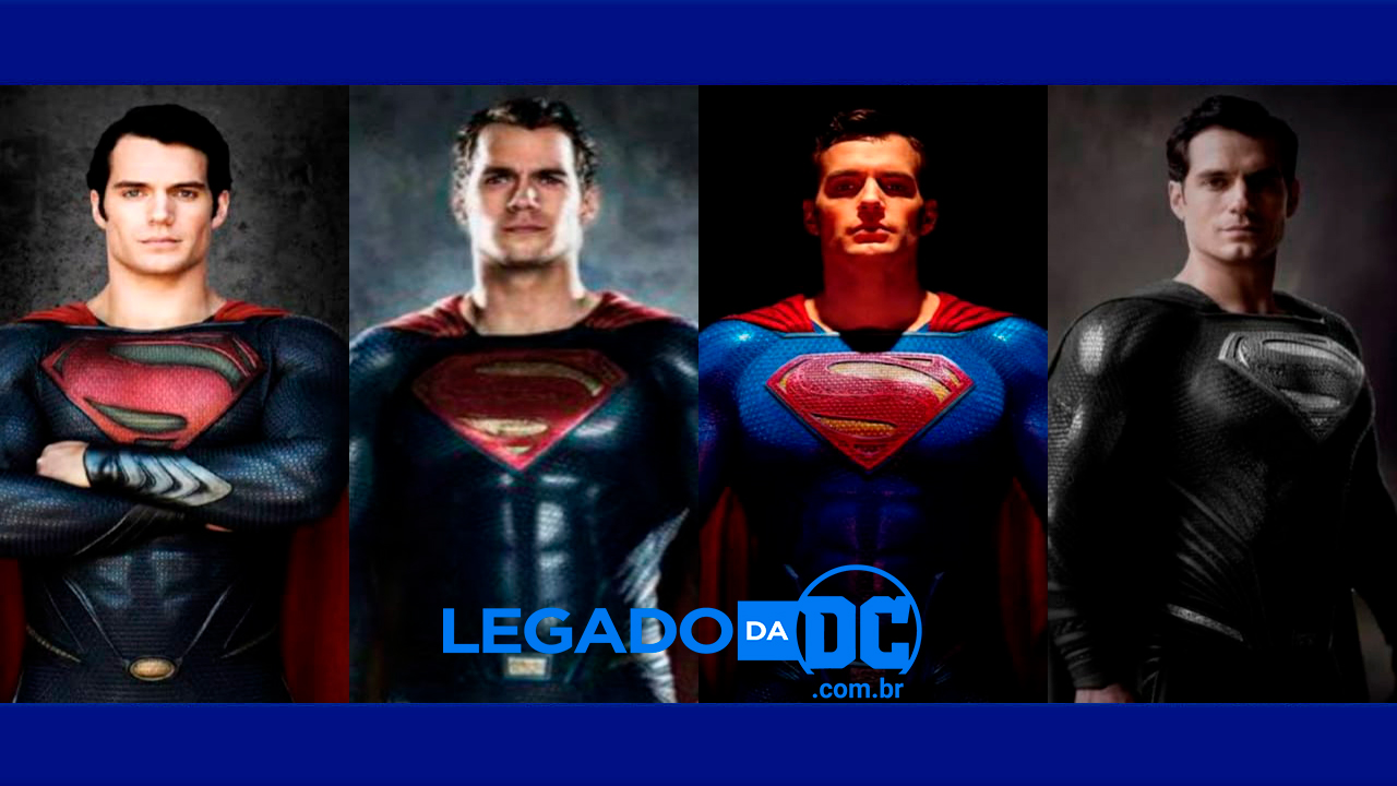  Veja todos os 5 trajes do Superman de Henry Cavill