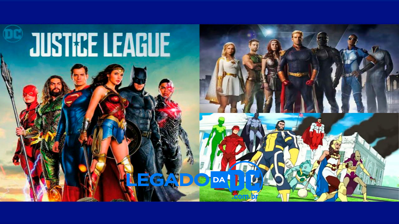  Veja a comparação do heróis de ‘The Boys’ e ‘Invencivel’ com a Liga da Justiça
