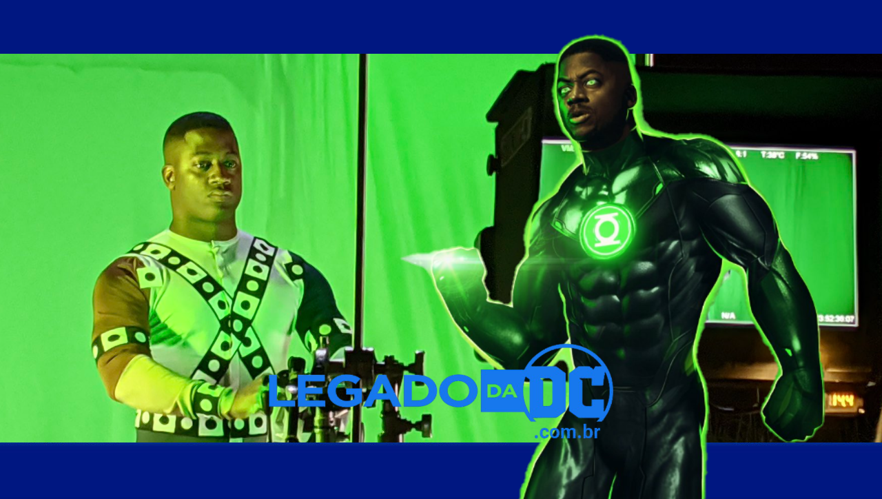Reveladas imagens de Wayne T. Carr atuando como Lanterna Verde