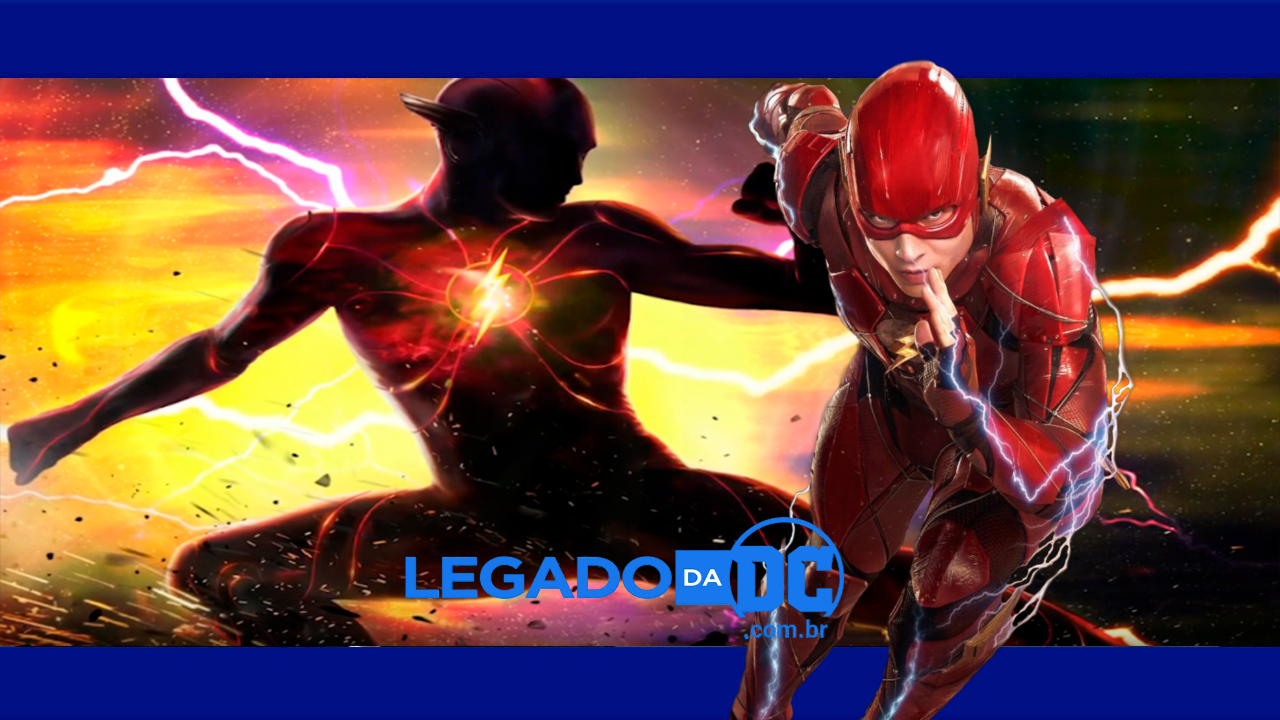 The Flash | Herói surge com novo uniforme em imagem conceitual
