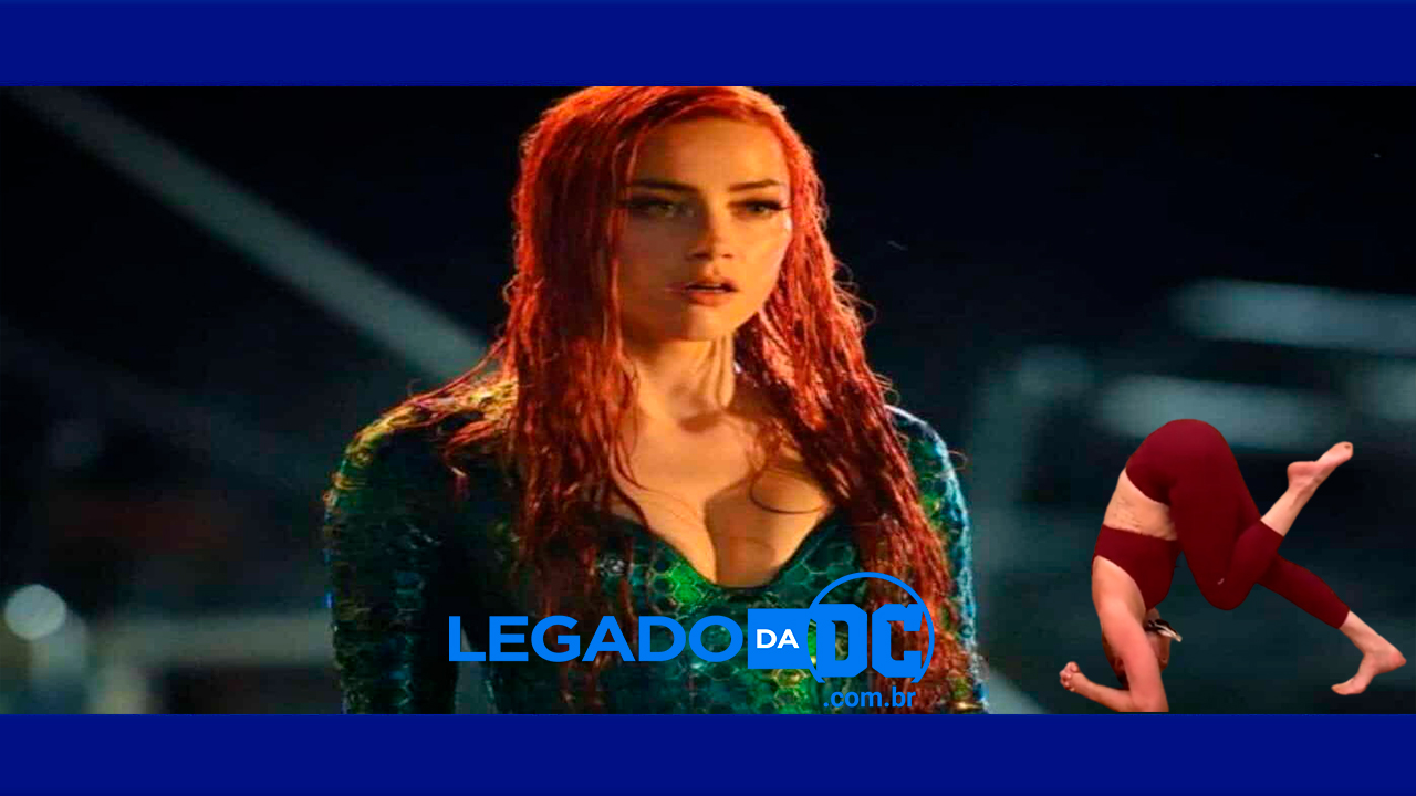 Aquaman 2 | Amber Heard posta novo treino para filme e assusta fãs