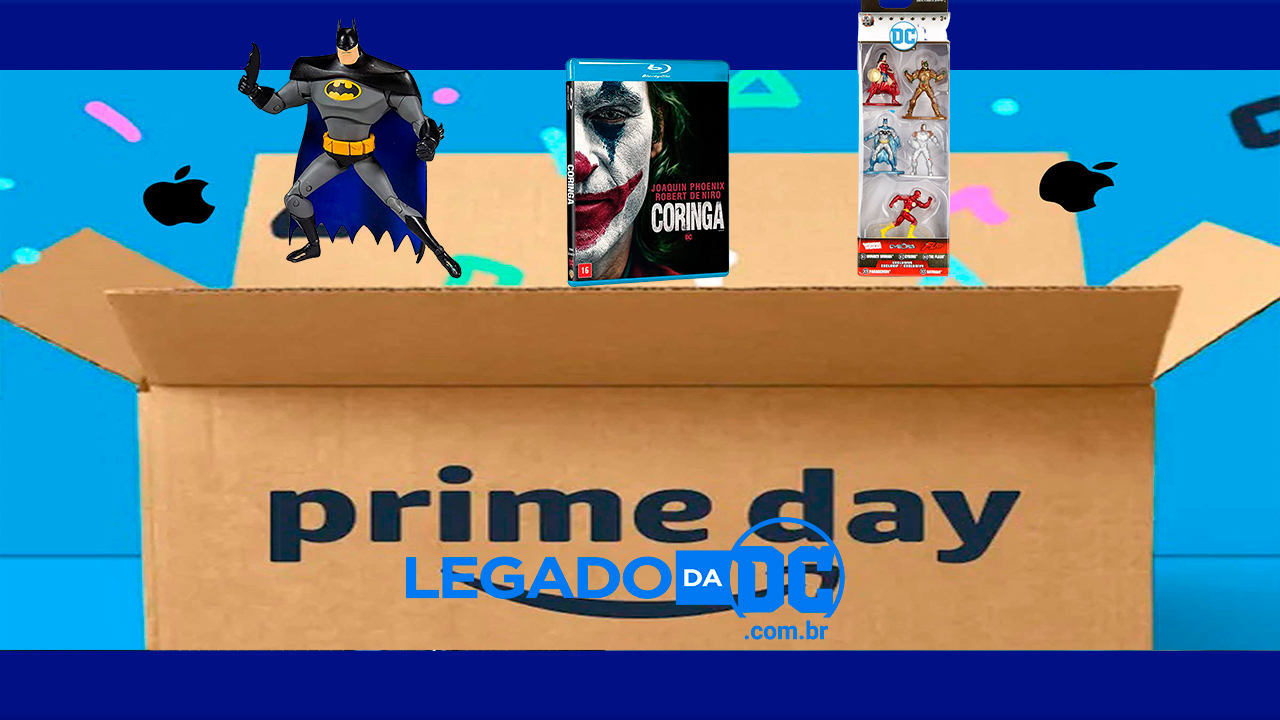 Dia 2 do Prime Day tem Blu-Ray de Coringa e colecionáveis da DC