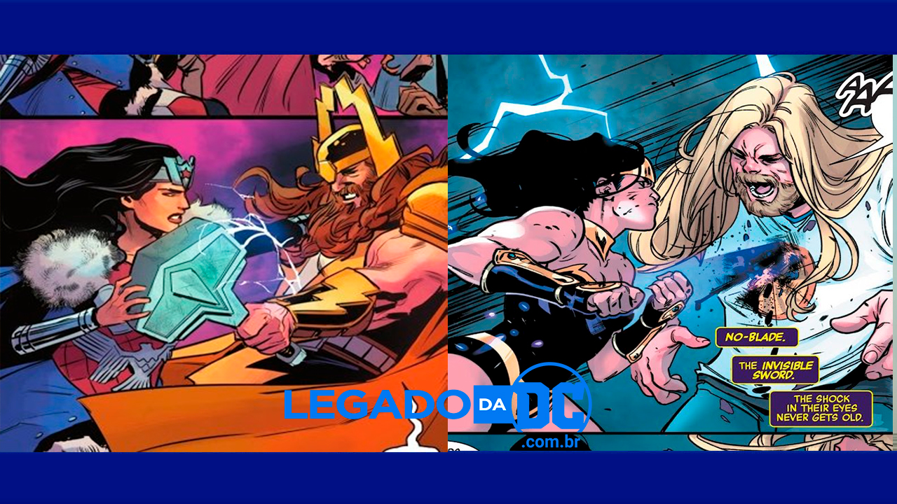 Mulher Maravilha surrou o Thor na DC e na Marvel nesta semana