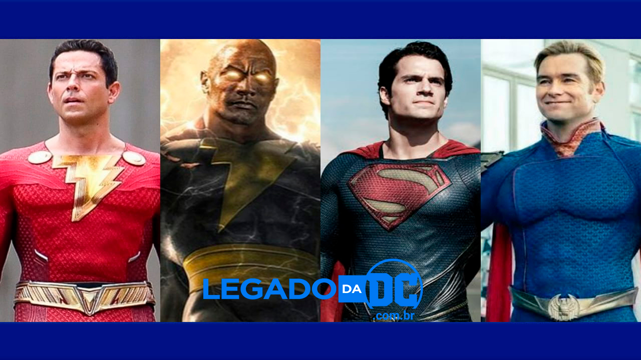 Novo traje de Shazam é comparado a Adão Negro, Superman e C. Pátria
