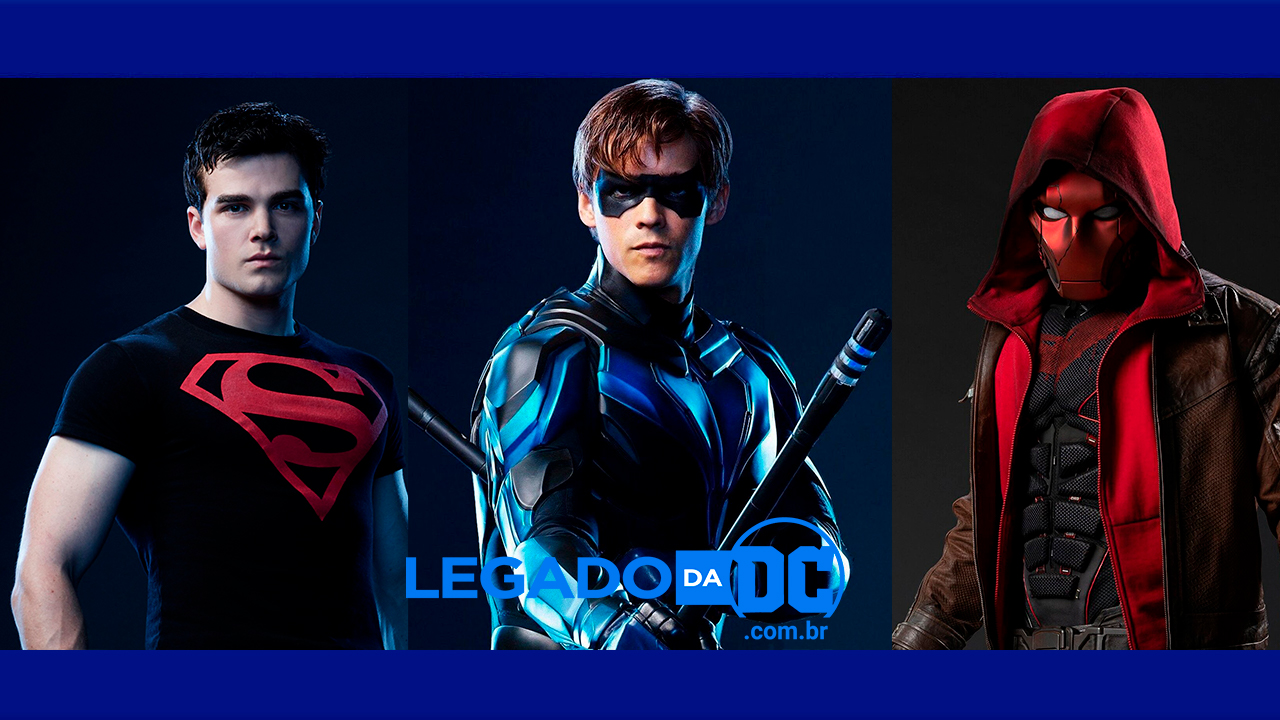  Titãs | Superboy, Asa Noturna e Capuz aparecem em imagens de sets