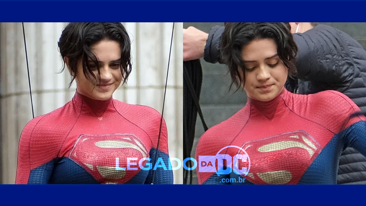  VAZOU! Confira com nitidez o uniforme da Supergirl em ‘The Flash’