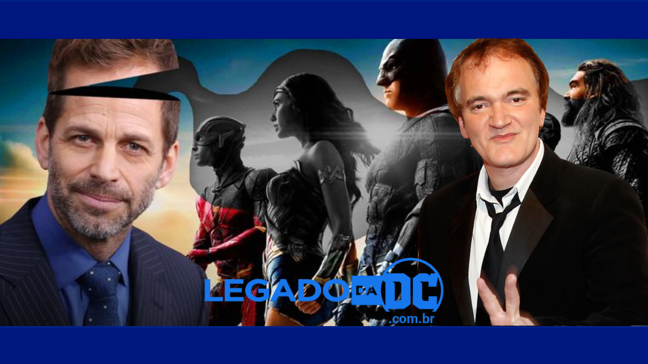 ”Foram muito legais”, diz Quentin Tarantino sobre os fãs do ‘Snyder Cut’