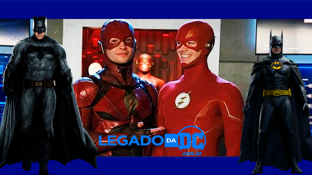 Com encontro de Flash’s e Batman’s, filme ‘The Flash’ será o ‘Homem-Aranha 3’ da DC