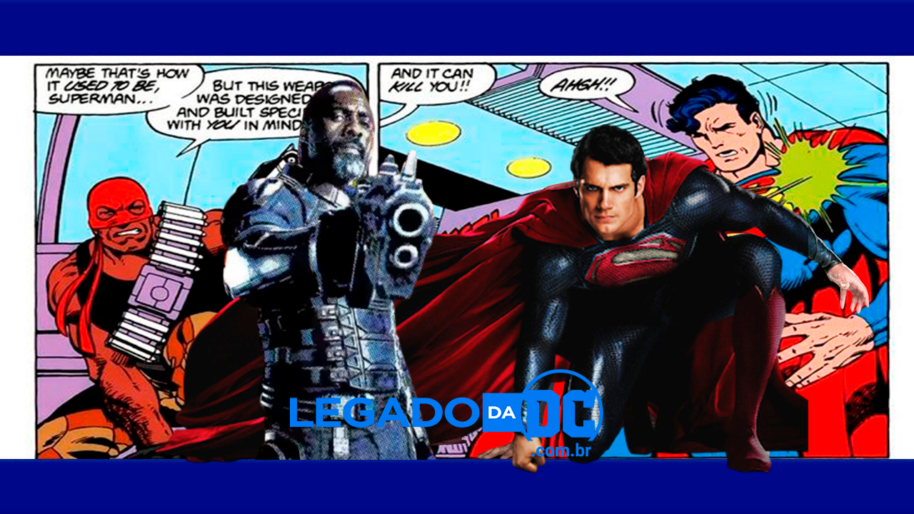 Idris Elba quer filme do confronto entre seu Sanguinário e o Superman