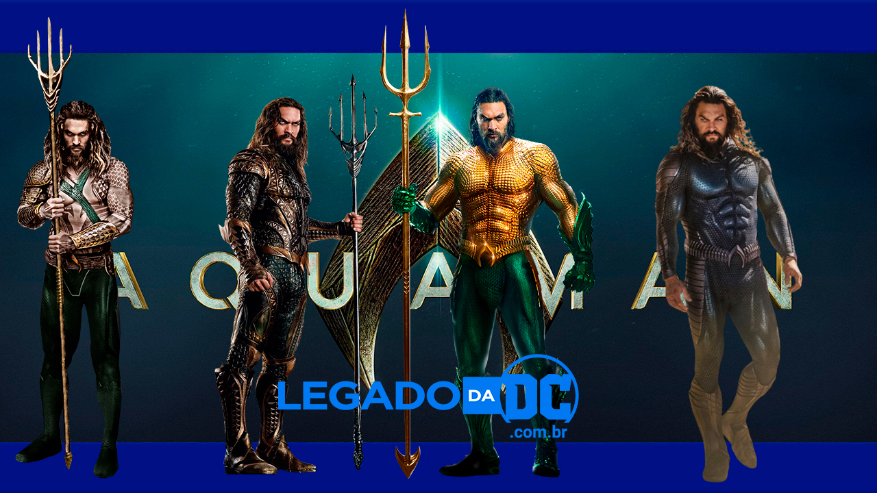  Confira todos os uniformes usados pelo Aquaman de Jason Momoa