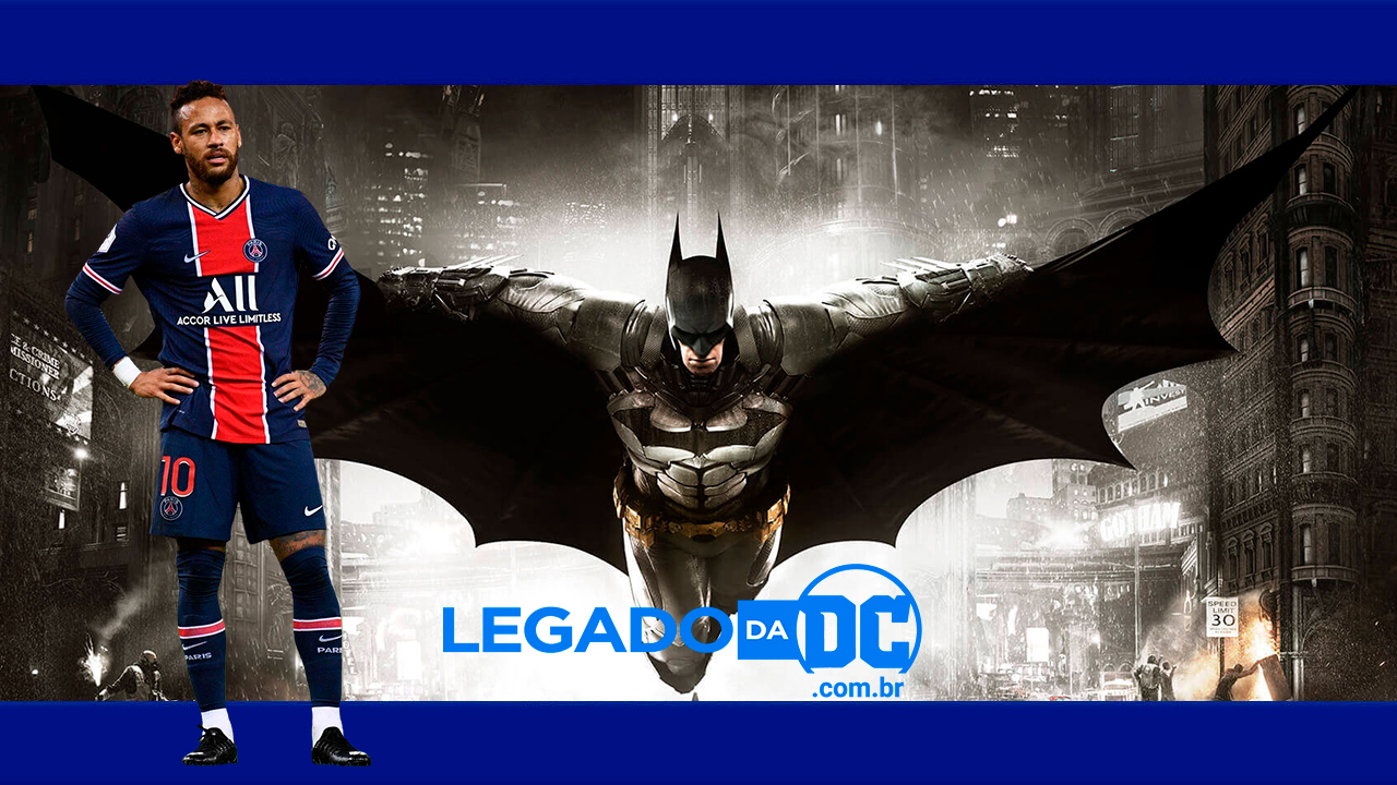 Jogador Neymar tem um Batman em tamanho real em sua casa e uma tatuagem do herói; confira