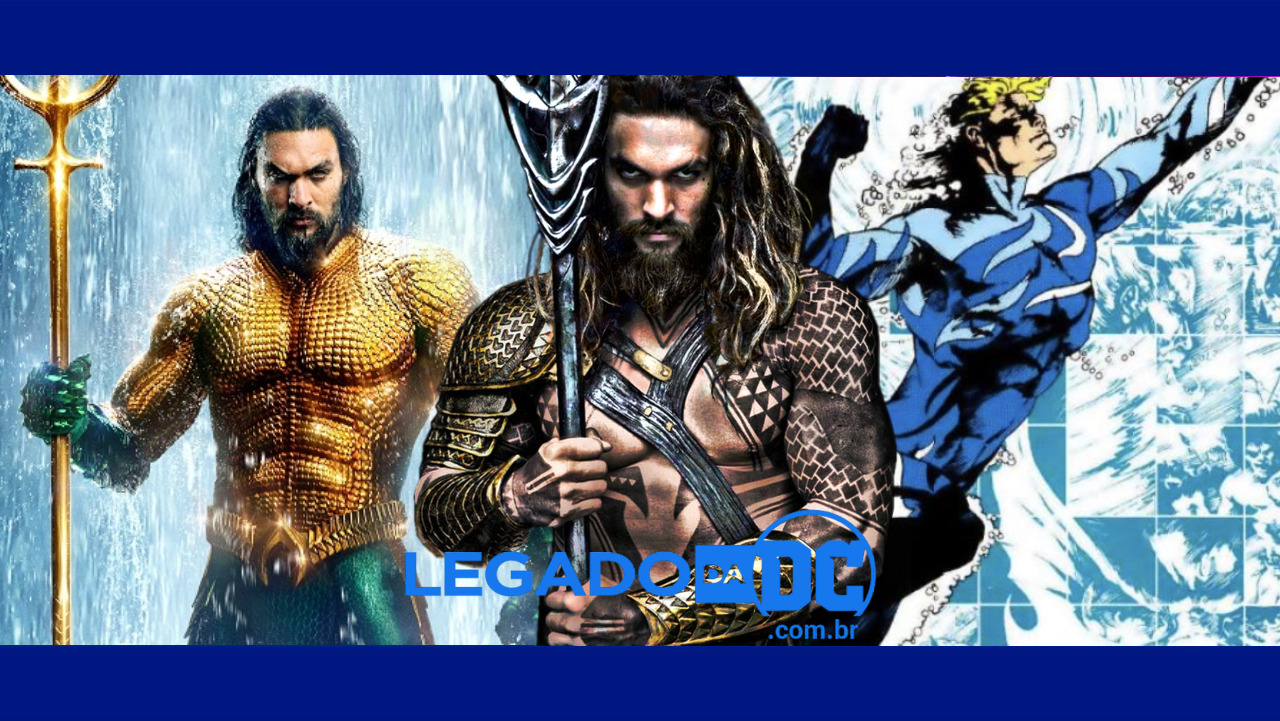  SAIU! James Wan publica primeiras imagens oficiais de ‘Aquaman 2’ e revela novo traje do herói; confira