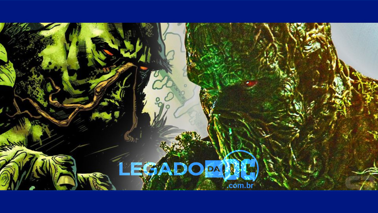 Veja imagens de como seria o Monstro do Pântano no cancelado ‘Liga da Justiça Sombria”