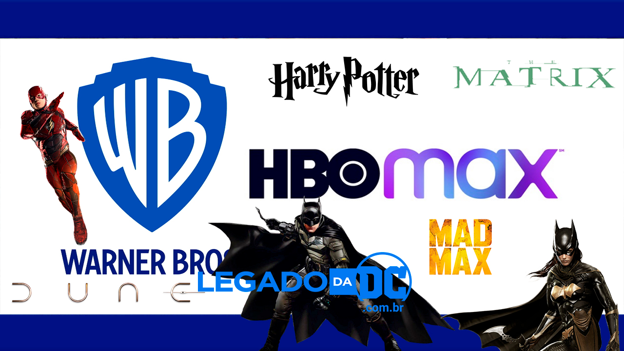 Warner irá lançar 12 filmes nos cinemas e 12 longas na HBO Max por ano