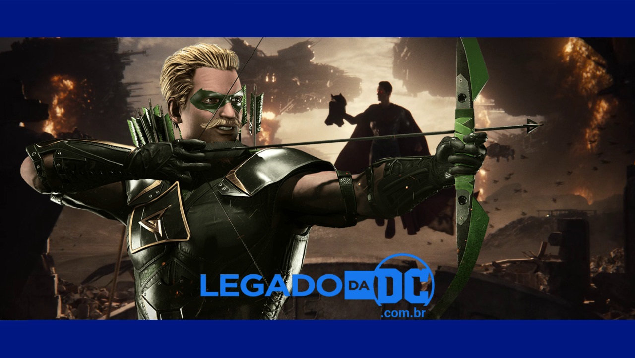 Liga da Justiça 2: Veja incrível imagem do Arqueiro Verde no futuro ‘Knightmare’