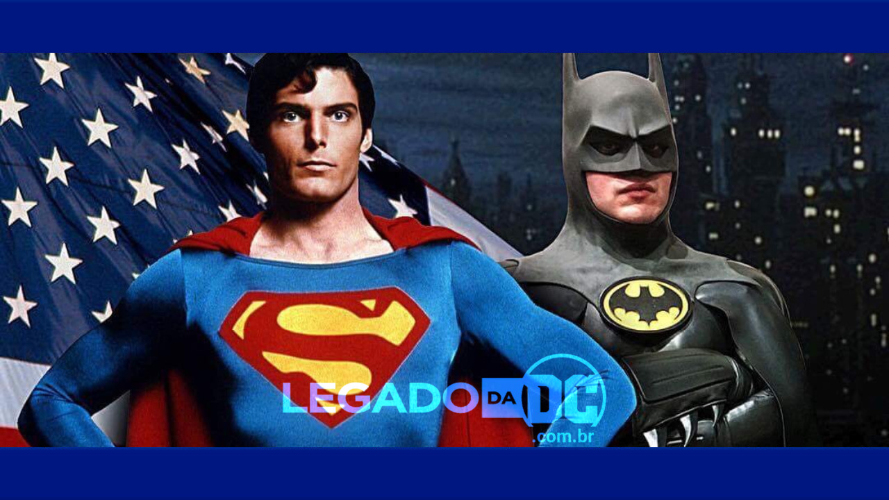  Batman de Keaton e Superman de Reeve podem finalmente se encontrar; entenda