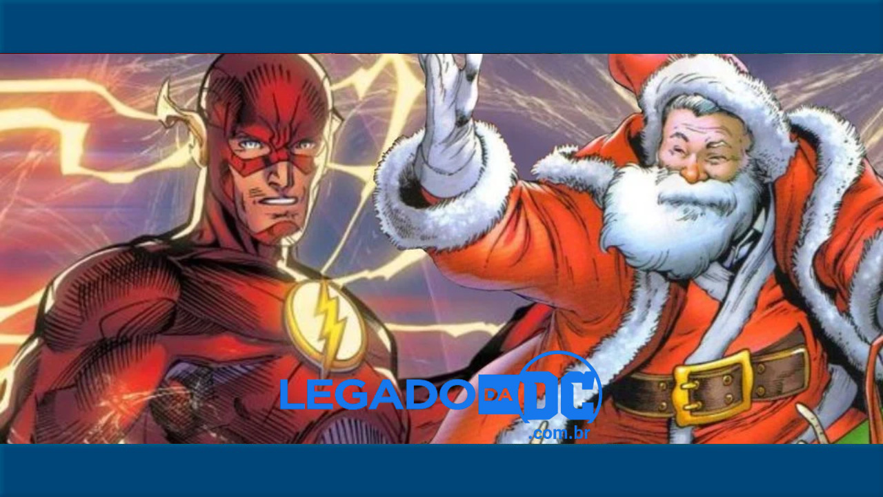  DC confirma que Papai Noel é um velocista mais rápido do que o Flash