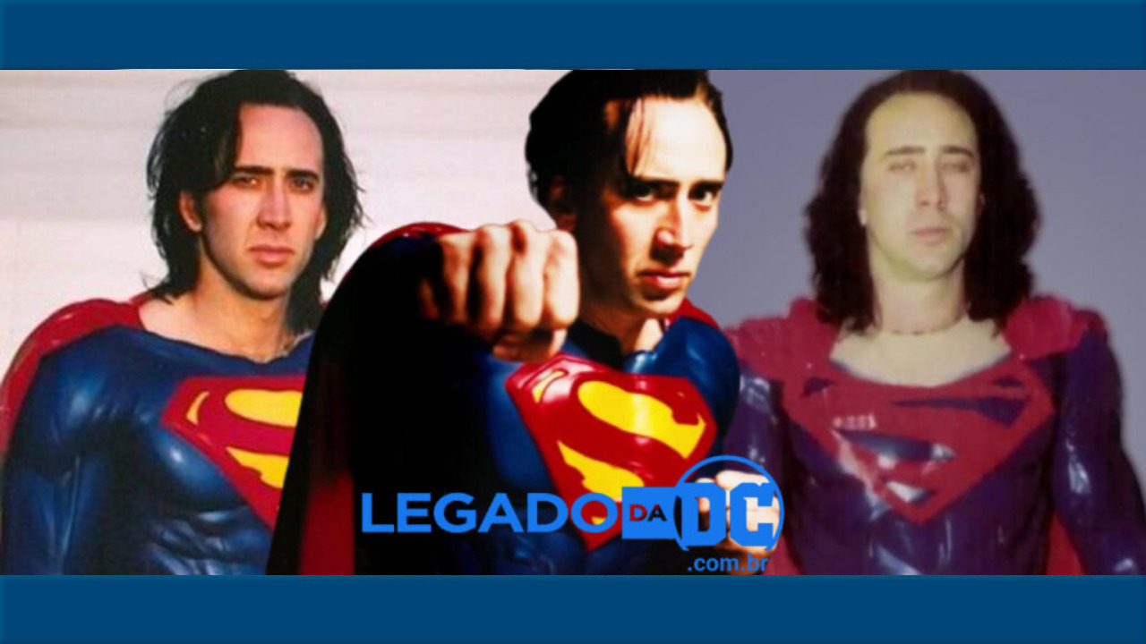 Confira todos os vídeos e imagens de Nicolas Cage como Superman
