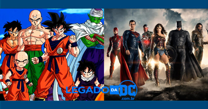  Personagens de ‘Dragon Ball Z’ viram heróis da Liga da Justiça em incrível arte