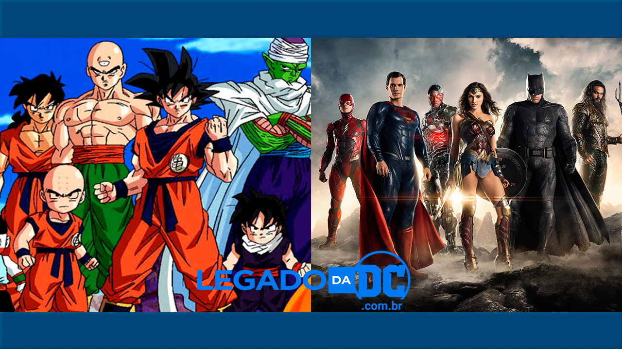  Personagens de ‘Dragon Ball Z’ viram heróis da Liga da Justiça em incrível arte