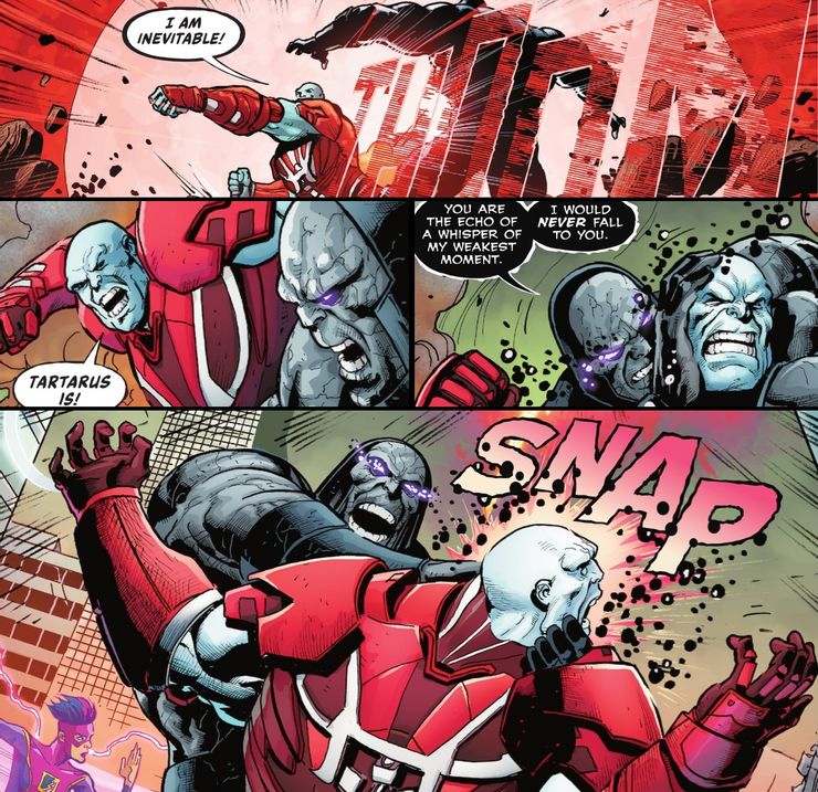 Thanos; Darkseid; Marvel; DC Comics