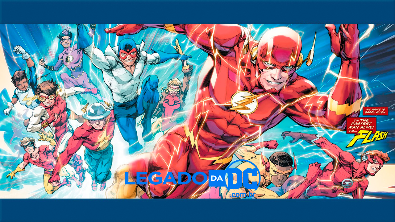  Nova HQ da DC revela quem é o Flash mais poderoso dos quadrinhos