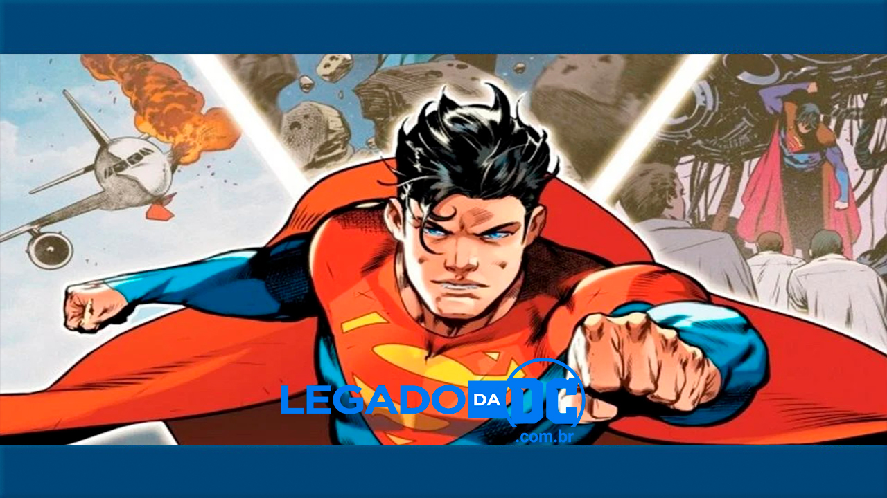 Nova capa do Superman prova que Jon Kent realmente tomou o lugar de seu pai