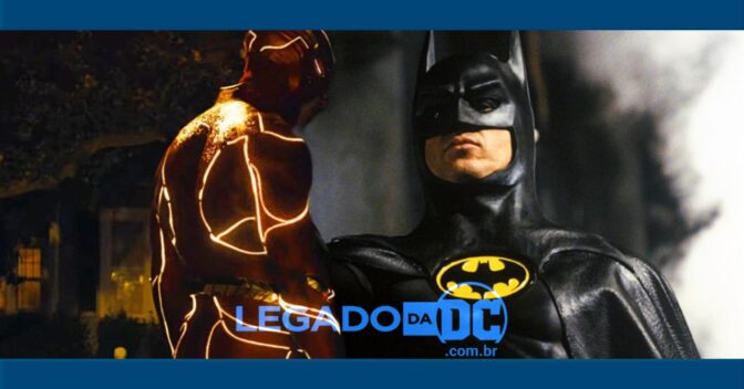  The Flash: “Vamos enlouquecer?”, diz Batman de Michael Keaton a Flash em nova prévia do filme exibida na CinemaCon