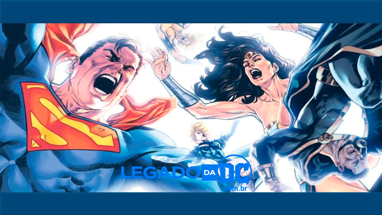  Imagem revela como será a morte de Superman, Batman, Mulher Maravilha e da Liga da Justiça nas HQs