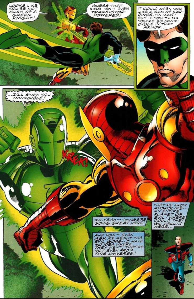 Marvel; DC; Lanterna Verde; Homem de Ferro