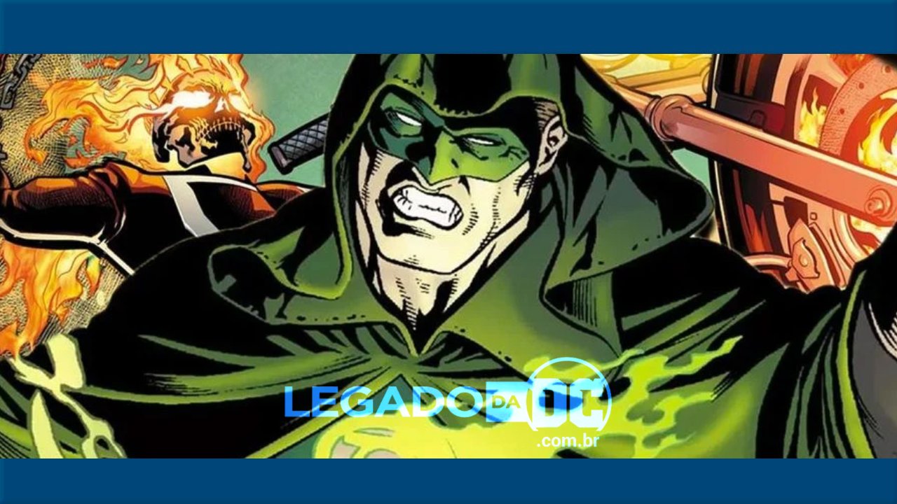 Forma do Lanterna Verde como um ”Motoqueiro Fantasma” envergonha a Marvel