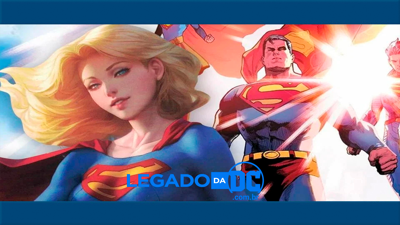 Por que a Supergirl parece mais jovem que o Superman (apesar de ser mais velha)