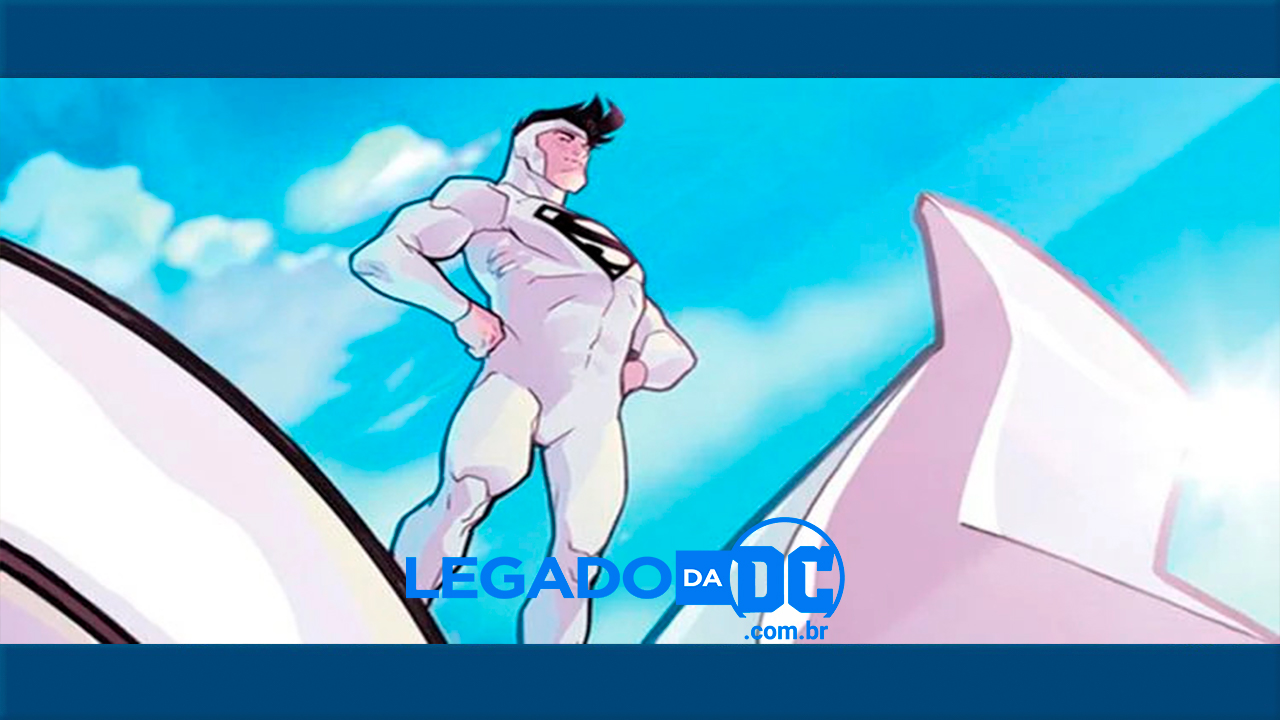 Superman ostenta um traje todo branco impressionante na série mecânica da Liga da Justiça da DC