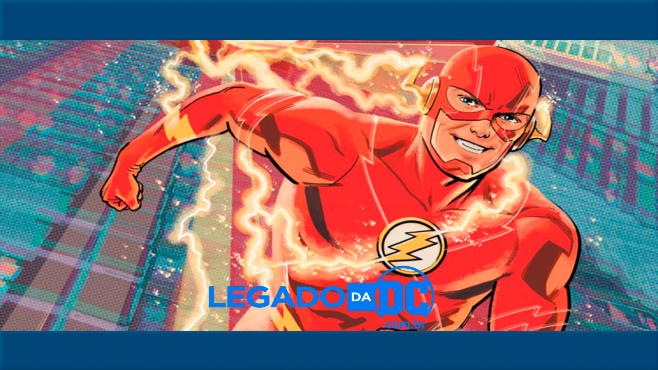  Com volta de Barry Allen, três versões do Flash aparecem reunidos em capa épica de nova HQ