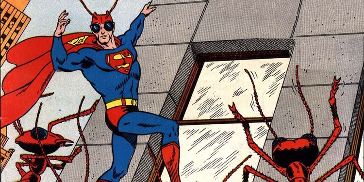 DC Comics; Superman já se transformou no Homem-Formiga da Marvel