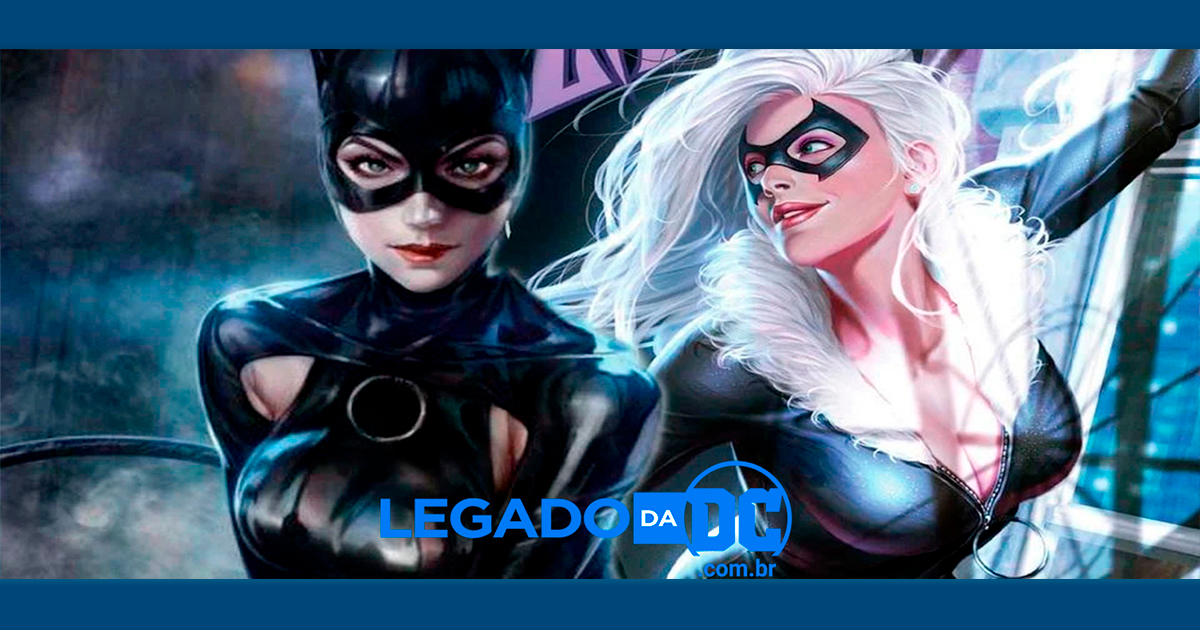  Cosplay de Mulher-Gato & Gata Negra une as maiores ladras da DC e da Marvel