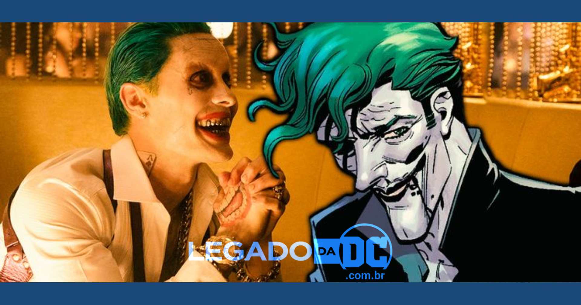 DC Comics acaba de homenagear visual do Coringa de Jared Leto; confira