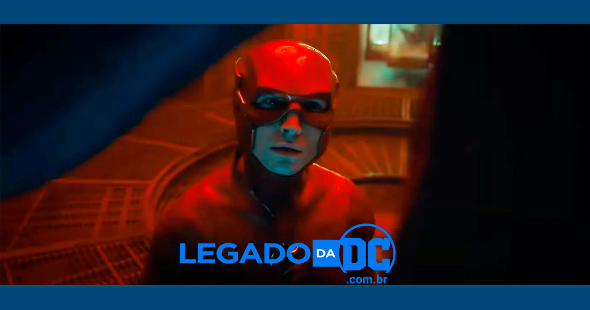  The Flash: Após fotos vazadas, fãs criticam o novo gigantesco capacete do Flash de Ezra Miller