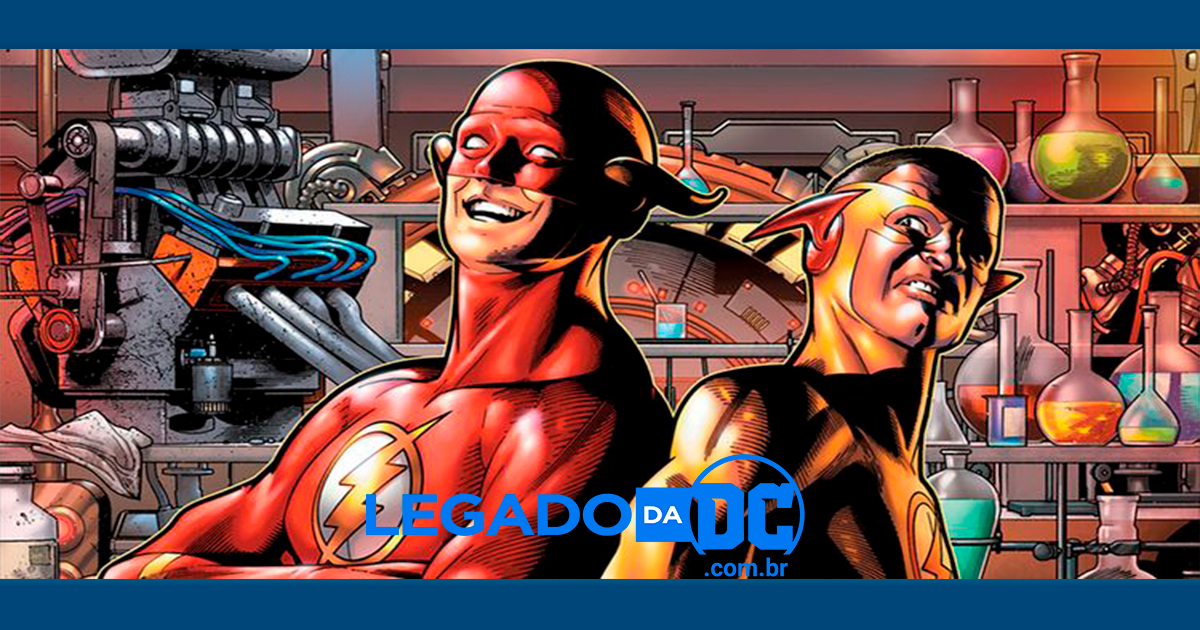 The Flash e Kid Flash ganham trajes pretos; confira