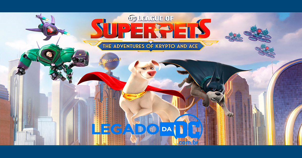 Assista ao trailer do jogo inspirado no filme DC Liga dos Super Pets