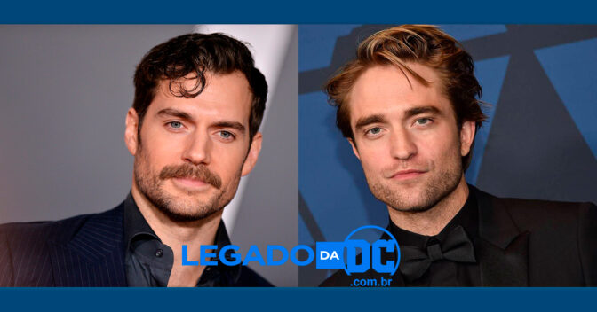 Henry Cavill o Superman ou Robert Pattinson o Batman saiba quem foi eleito  o homem mais bonito do mundo