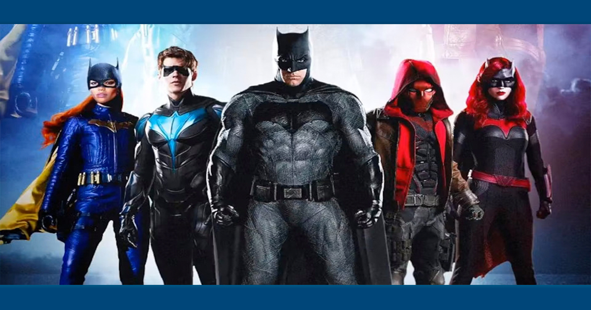  Incrível arte cria Bat-Família do multiverso liderada pelo Batman de Affleck